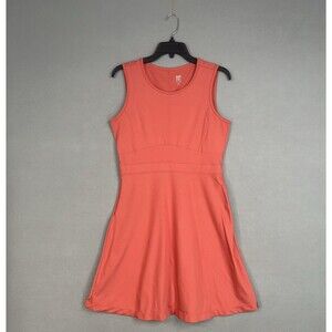 Title Nine Dress Womens Medium Buttah Athletic Pockets Romper Shorts Golf Active